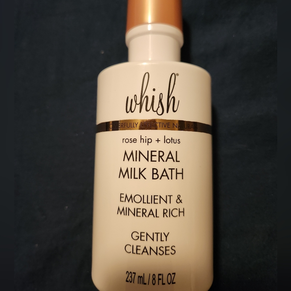 WHISH ROSE HIP & LOTUS MINERAL MILK BATH